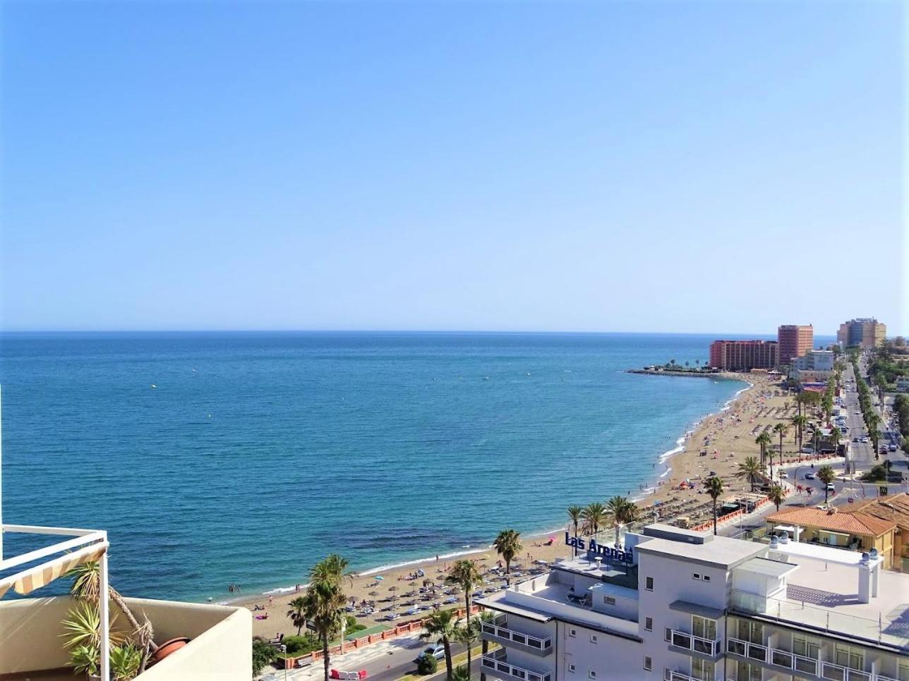 Benalmadena Front Line Sea View 1 Bedroom Large Apartment 외부 사진